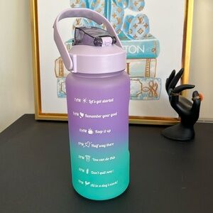 Water Bottle - Motivational Times NWOT